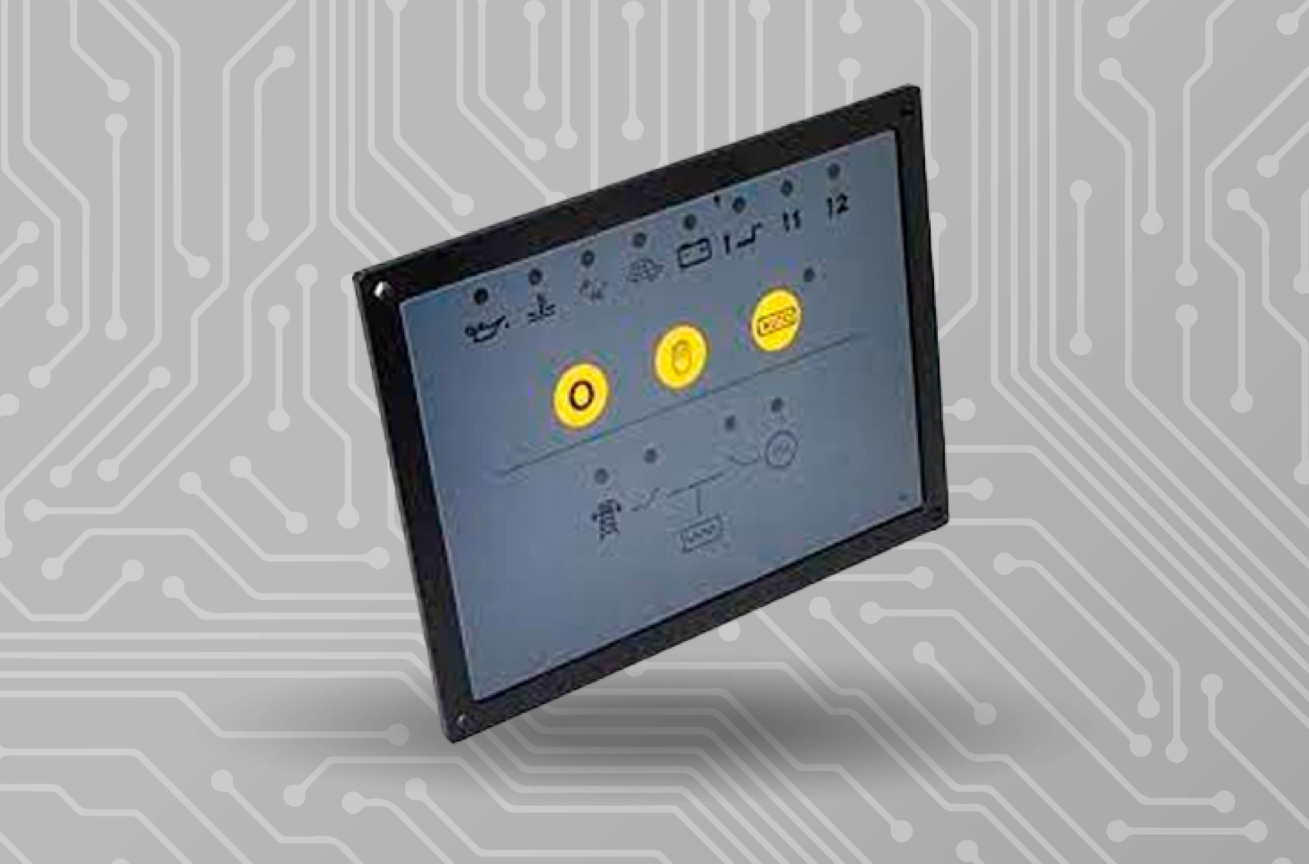 Economico Modulo Control 704 Type DSE,  para control de transferencia automática y Auto Start