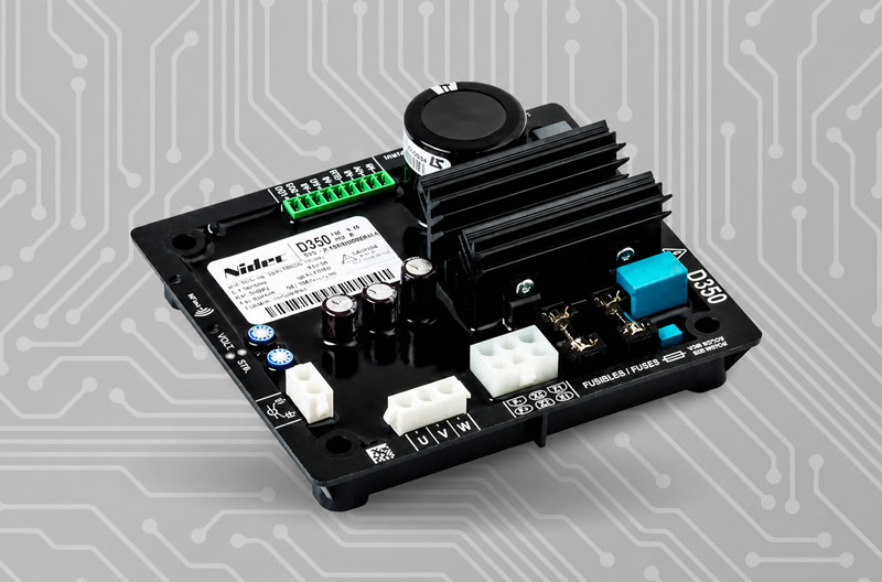 Regulador automático de voltaje (AVR) digital Leroy Somer D350